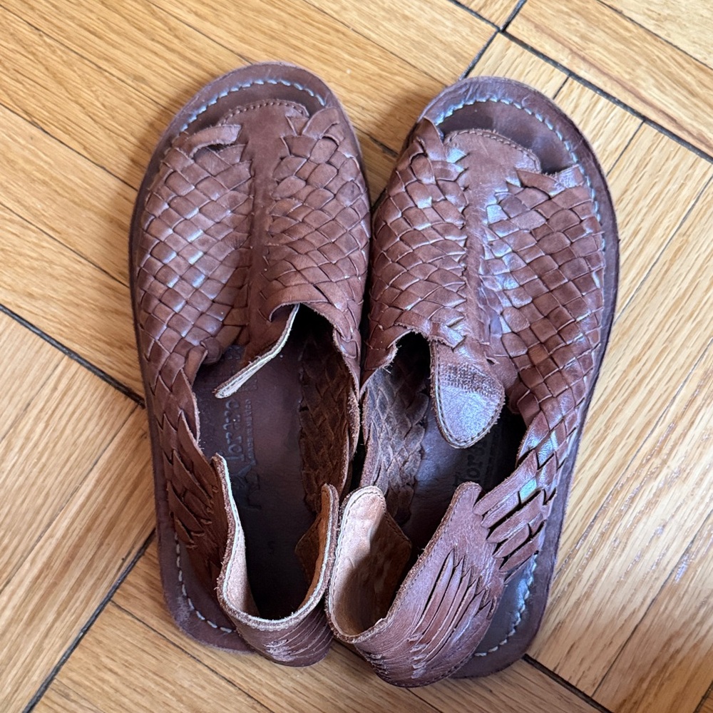 Brown Mexican Huarache Sandals